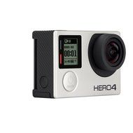 GoPro Hero4 Hero 4 12MP Full HD 4K 15fps 1080p 60fps Built-In Wi-Fi Waterproof Wearable Camera Silver Adventure... N4