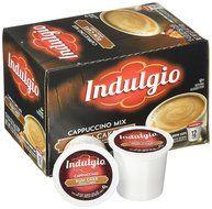 Indulgio French Vanilla Cappuccino Single Serve K-cup, 42 Count (Compatible with 2.0 Keurig Brewers) N138