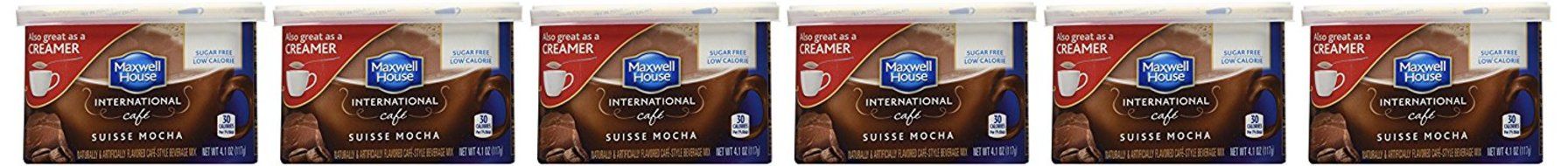 Maxwell House International Caf&eacute; - Suisse Mocha Sugar-Free - 4.1-oz. Packages (Pack of 6) N2