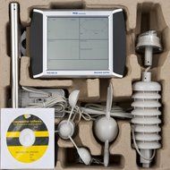PCE Instruments Weather Station PCE-FWS 20 with touch screen has 5 sensors and a mast N3