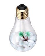 Taotuo 400ml Bulb Shape Colorful LED Night Lights USB Mini Desktop Aroma Humidifier Air Purifier Atomizer for... N14