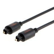 CableCreation (50Feet) Slim Toslink Optical Digital Audio Cable OD:4.0mm Molded Black