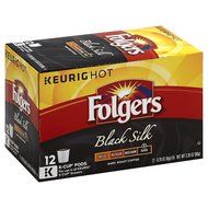 Folgers Black Silk Ground Coffee Kcup Pods, 12 ct