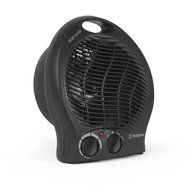 Portable Space Heater Electric Ceramic Fan with Thermostat Hot Room Office Desk Small Black N5