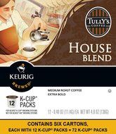 Tully's Coffee French Roast, Keurig K-Cups, 72 Count N27