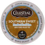 Green Mountain Coffee, Celestial Seasonings Southern Sweet Perfect Iced Tea, K-Cup Portion Pack for Keurig K-Cup... N30