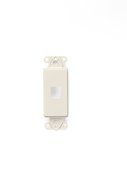 LEVITON 41643-T 3-Port QuickPort Decora Platform, Light Almond N8