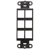 LEVITON 41643-T 3-Port QuickPort Decora Platform, Light Almond N9