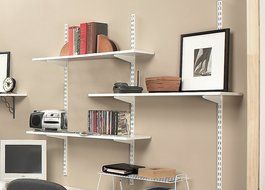 Rubbermaid FG4B8900WHT Twin Track Upright, 70&quot;, White