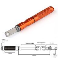 Geekercity&reg; Fire starter - EDC Waterproof Alloy Fire starter Survival Camp Magnesium flint Stone CNC Gear Pocket... N17