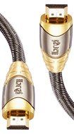 IBRA 22 Feet LUXURY GOLD High Speed Gold Plated HDMI v2.0/1.4a HDMI cable with Ethernet supports 3D, 4K, and Audio... N4