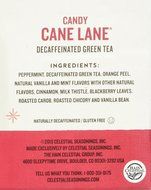 Candy Cane Lane Green Holiday Tea decaf 20 Tea Bags N2