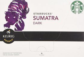 Keurig Starbucks Sumatra Dark Roast, 48 Count N6