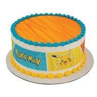 Pokemon - Party Edible Icing Image Cake Border Strips