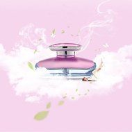 Jinsen Perfume bottle 120ml Cool Mist Ultrasonic Humidifier, with Whisper-quiet Operation, Automatic Shut-off,... N25
