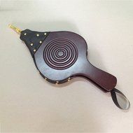 JOYOOO Traditional Fireplace Bellows Fan Wood Vintage Antique Dark Brown Fire Lighter Blower (48cm) N3