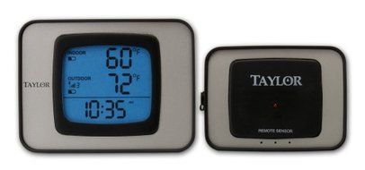 Taylor Wireless Indoor/Outdoor Thermometer, Hygrometer