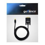 gofanco [5-pack] Gold Plated 6 Feet Mini DisplayPort to DVI Adapter Cable (Black) - Thunderbolt 2 Compatible for... N8