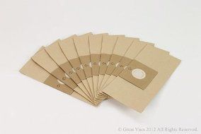 New 10 pack of bags for GV X12 vacuum cleaner