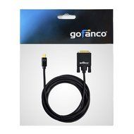 gofanco [5-pack] Gold Plated 6 Feet Mini DisplayPort to DVI Adapter Cable (Black) - Thunderbolt 2 Compatible for... N11