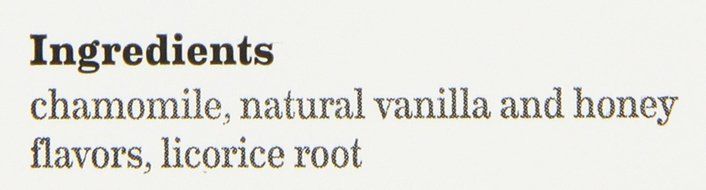 Bigelow Chamomile Vanilla Herbal Tea With Honey, 20 Count (Pack of 6)