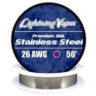 LV Stainless Steel 316L Wire 26 AWG - 50&#039;