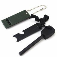 Cevinee&trade; 10,000 Strikes 5 in 1 Thicker-version Survival Firesteel Magnesium Rod Fire Starter Kits with Emergency... N4