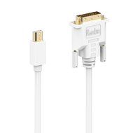 Mini DP to DVI, Rankie 6FT Gold Plated Mini DisplayPort (Thunderbolt Port Compatible) to DVI Cable - R1103 N2