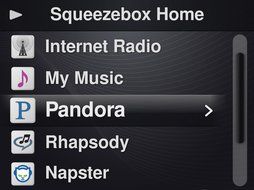 Logitech Squeezebox Radio Music Player with Color Screen (Red) (Discontinued by Manufacturer) N5