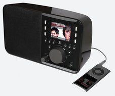 Logitech Squeezebox Radio Music Player with Color Screen (Red) (Discontinued by Manufacturer) N6