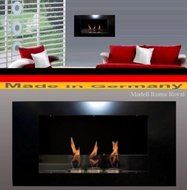 Fireplace Construction ( df-shopping ) Gel And Ethanol Fireplace Model Roma Royal Color Selection White N5