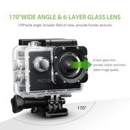 Action Camera, Pictek Wifi Waterproof Sports Action Camera, 2.0inch 12MP 1080P HD Video Camera with 170 Wide Angle... N3