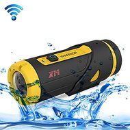 XM Warrior G1 OV4689 1080P 165 Degrees Wide Angle WiFi Sport 3ATM Waterproof Action Camera with Wireless Remote...