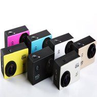 SJ4000 Ultra 170Degree Wide-Angle Glass HD Lens Sport Motion Camera Golden