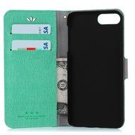 iPhone 7 Plus Case (5.5 inch) - Flip Wallet Stand Case Embossed Flowers PU Leather Shock-Absorption Soft TPU Inner... N41