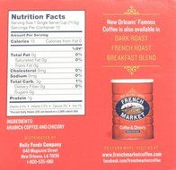 French Market Coffee Roast Single Serve Cups, Dark Roast Coffee and Chicory (2 Pack of 12) N6