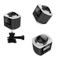 SEREE S4 Ultra HD 4K 360 Degree Panoramic Camera Waterproof WIFI VR Sport Action DV Camcorder (MSD-S4-16GB) N5