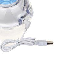 Leewa 80ml USB Colorful LED Luminous Humidifier Aroma Diffuser for Office ; Home (Blue) N5