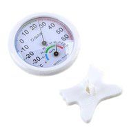 Jieweixin&reg; Mini Multifunction Indoor &amp; Outdoor Centigrade Round Hanging Dial Thermo-Hygrometer Household Electronic... N4
