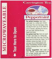 Carrington Tea, Peppermint, 20 Tea Bags (Pack of 6) N3