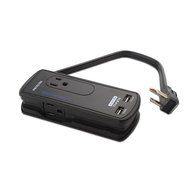Cable Matters 3-Outlet Power Surge Protector with 4 USB Charging Ports and Micro-USB Charging Cables N2