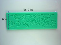 Big Flower Instant Lace Cake Mold Fondant Kitchen Accessories Silicone Baking Tools Cake Sugar Decorations