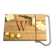 Cathy&#039;s Concepts Personalized Bamboo Cheese Slicer, Letter A N17