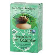 Earth Mama Angel Baby Organic Mama-To-Be Tea Sampler, 16 Teabags/Box (Pack of 3) N5