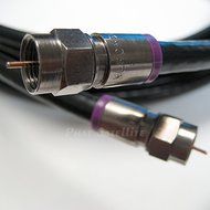 75ft Quad Shield Indoor Outdoor SOLID COPPER RG-6 Coaxial Cable 3Ghz 75 Ohm DIRECTV APPROVED Satellite TV or Broadband...