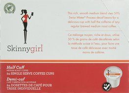 Skinnygirl Half Caff Coffees, 24 Count N4