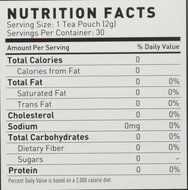 Zija Premium Moringa Miracle Tea, 30 Packets, Net WT. 60g N2