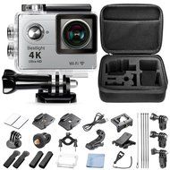Bestlight sport Action Camera 12MP 4K 60fps WIFI 2-Inch LCD Display 170&deg; Wide Angle Full HD Lens,98FT/30m Waterproof...