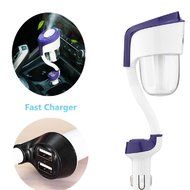 Megadream Portable Auto Off 3 in 1 Car Cigarette Charger Kit with Cool Mist Humidifiers + Essential Oil Diffusers... N7