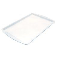 CeramaBake BC4010 Range Kleen Jelly Roll Cookie Sheet, 10 by 15-Inch, White